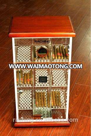 Electric acrylic material cigar cabinet box