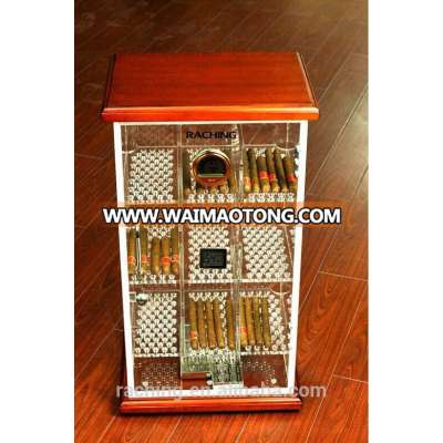 Electric acrylic material cigar cabinet box